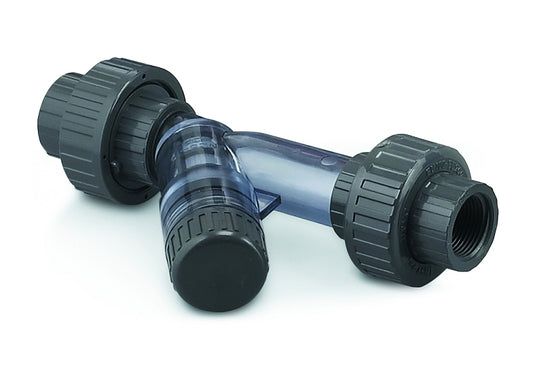 Function of Inline Y-Strainers in Thermoplastic Piping Systems