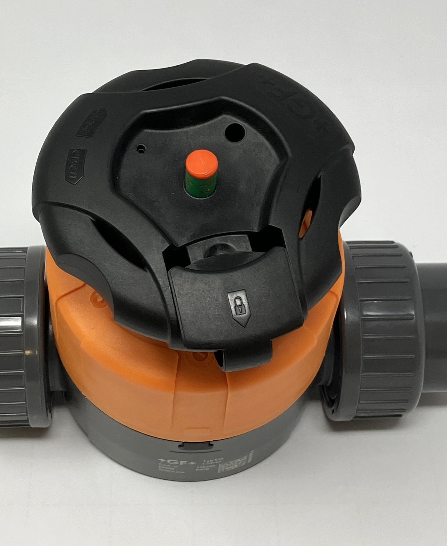 +GF+ Type 514 1" Socket PVC/EPDM Manual Diaphragm Valve